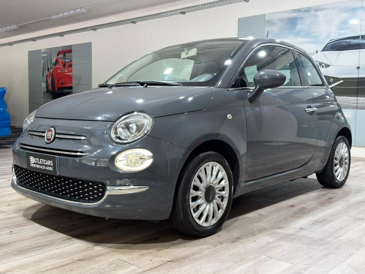 FIAT 500 1.2 69CV TETTO PANORAMICO - NEOPATENTATI