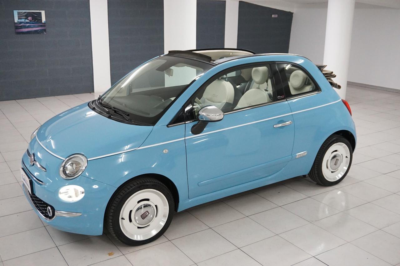 Fiat 500 C 1.2 Dolcevita Spiaggina '58