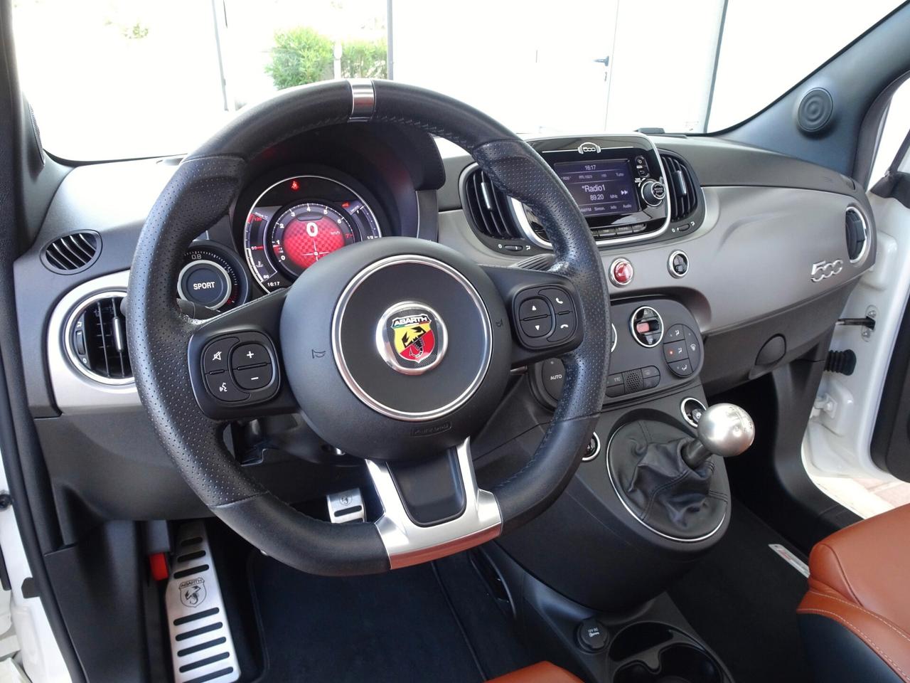 ABARTH 595 Turismo 165CV TETTO/PELLE/SCARICO