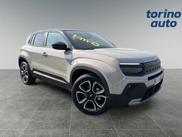 Jeep Avenger 1.2 Turbo Summit * TETTO APRIBILE * PELLE * SEDILE ELETTRICO GUIDATORE *