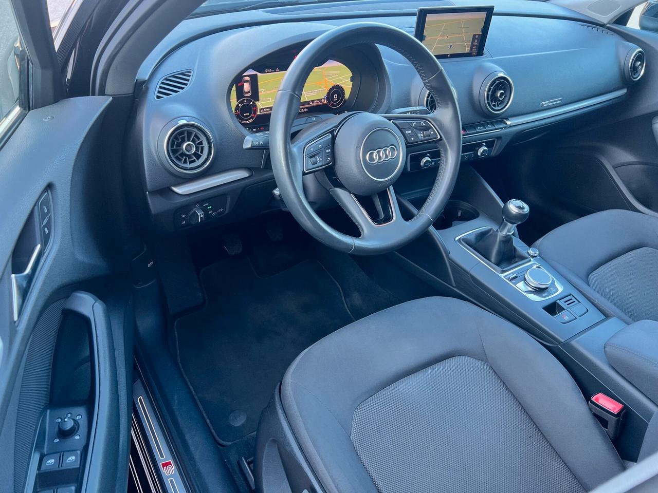 Audi A3 SPB Sportback 30 1.6 tdi S LINE MATRIX/VIRTUAL/18;
