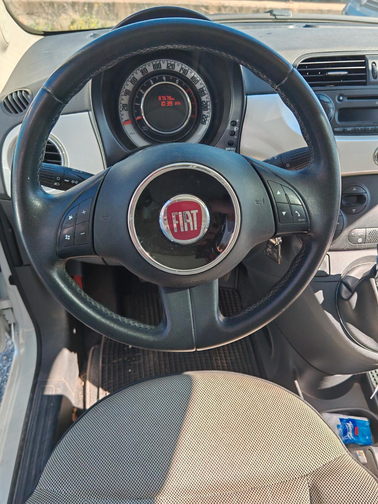 Fiat 500 1.2 Lounge - 2010 - unico proprietario -