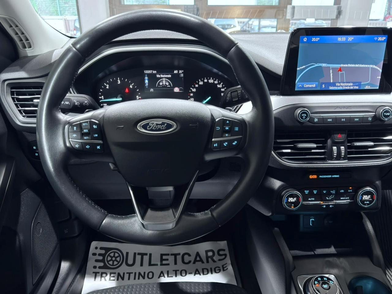 FORD FOCUS 1.5 120cv AUTOMATICA 119.000km 2019