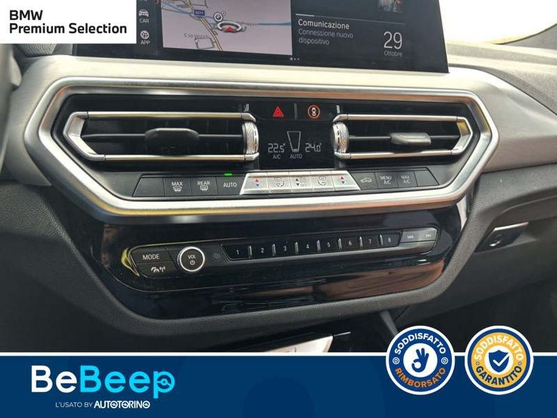 BMW X3 XDRIVE20D MHEV 48V AUTO