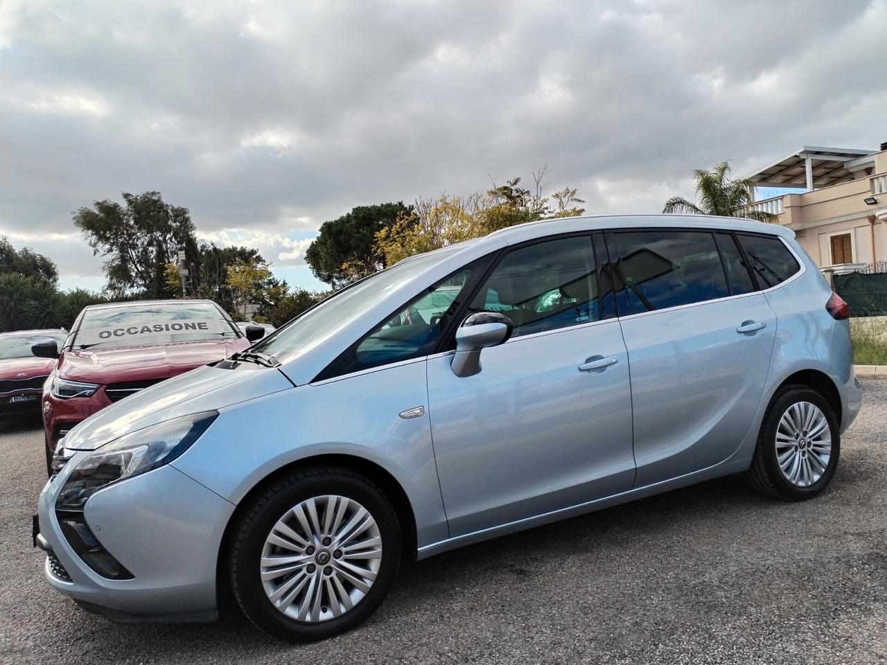 Opel Zafira 14benzina Gpl 7posti navig cruise 2017