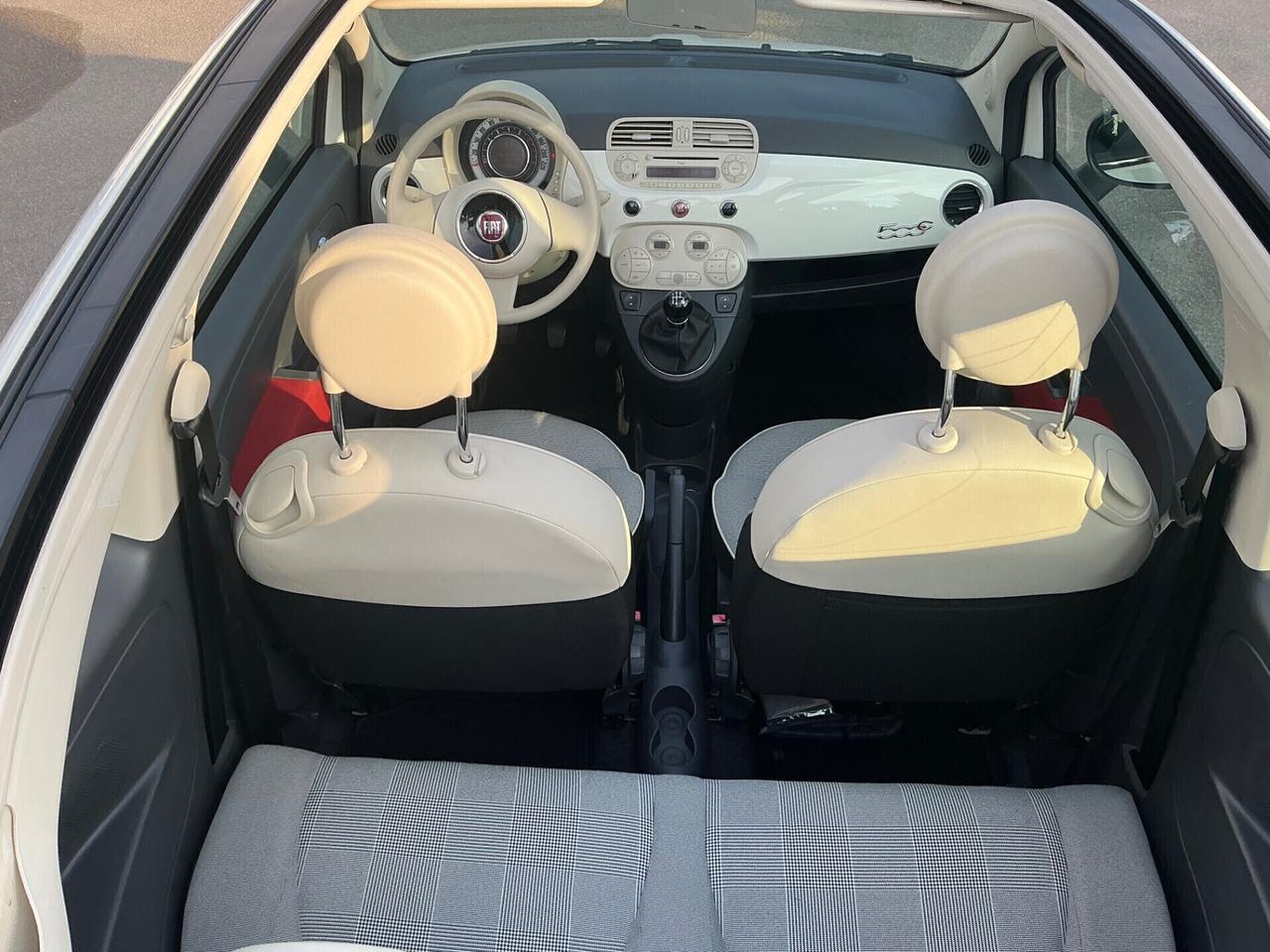 FIAT 500 POP 1.2 BENZINA CABRIO-2014