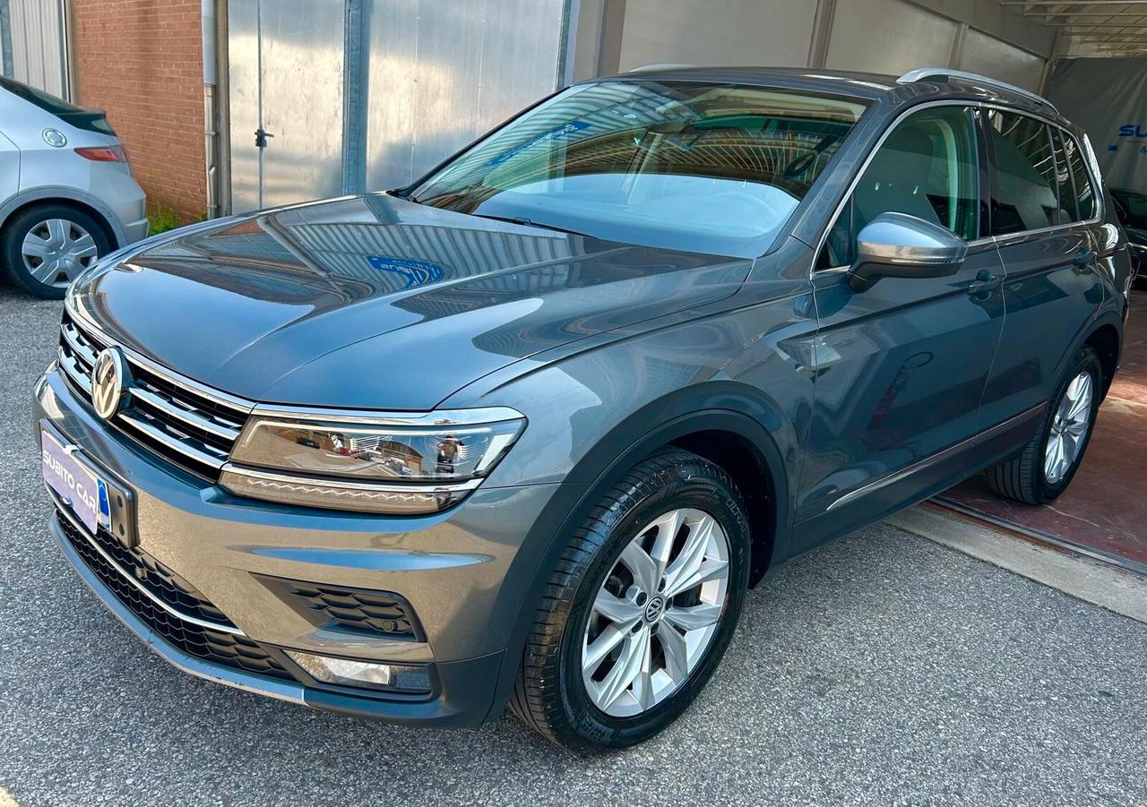 Volkswagen Tiguan 2.0 TDI SCR DSG 4MOTION Advanced INTERNI IN ALCANTARA