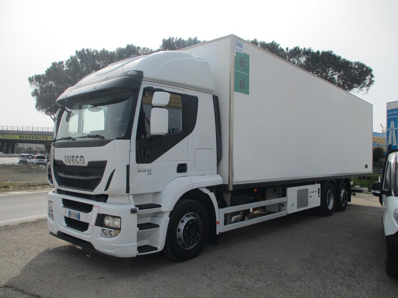 Iveco STRALIS 360 E5 ZF FRIGO+PEDANA 30Q 9.60M 23 PEDANE