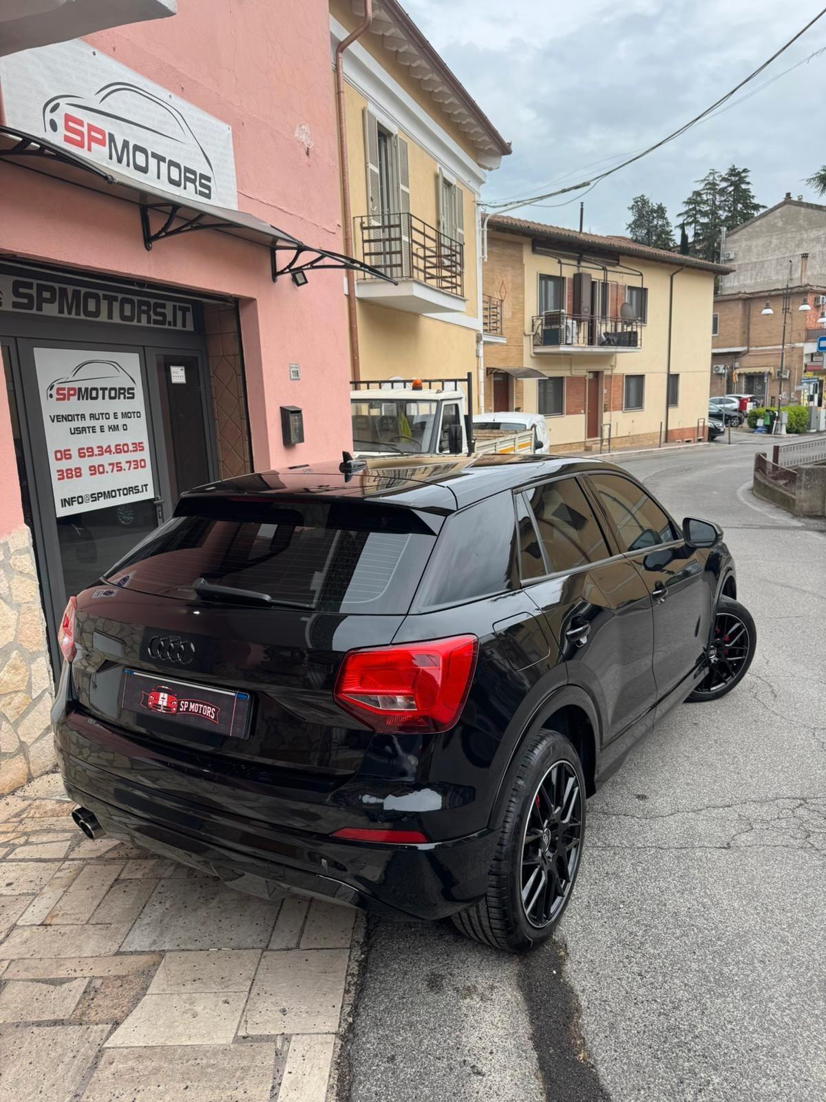 Audi Q2 1.4 TFSI S tronic S line Edition 150 CV, TAGLIANDI UFFICIALI, UNIPRO, BLACK EDITION, BELLISSIMA