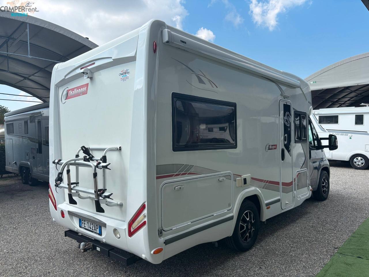CHALLENGER MAGEO 285 - Semintegrale letto alla francese in coda e basculante