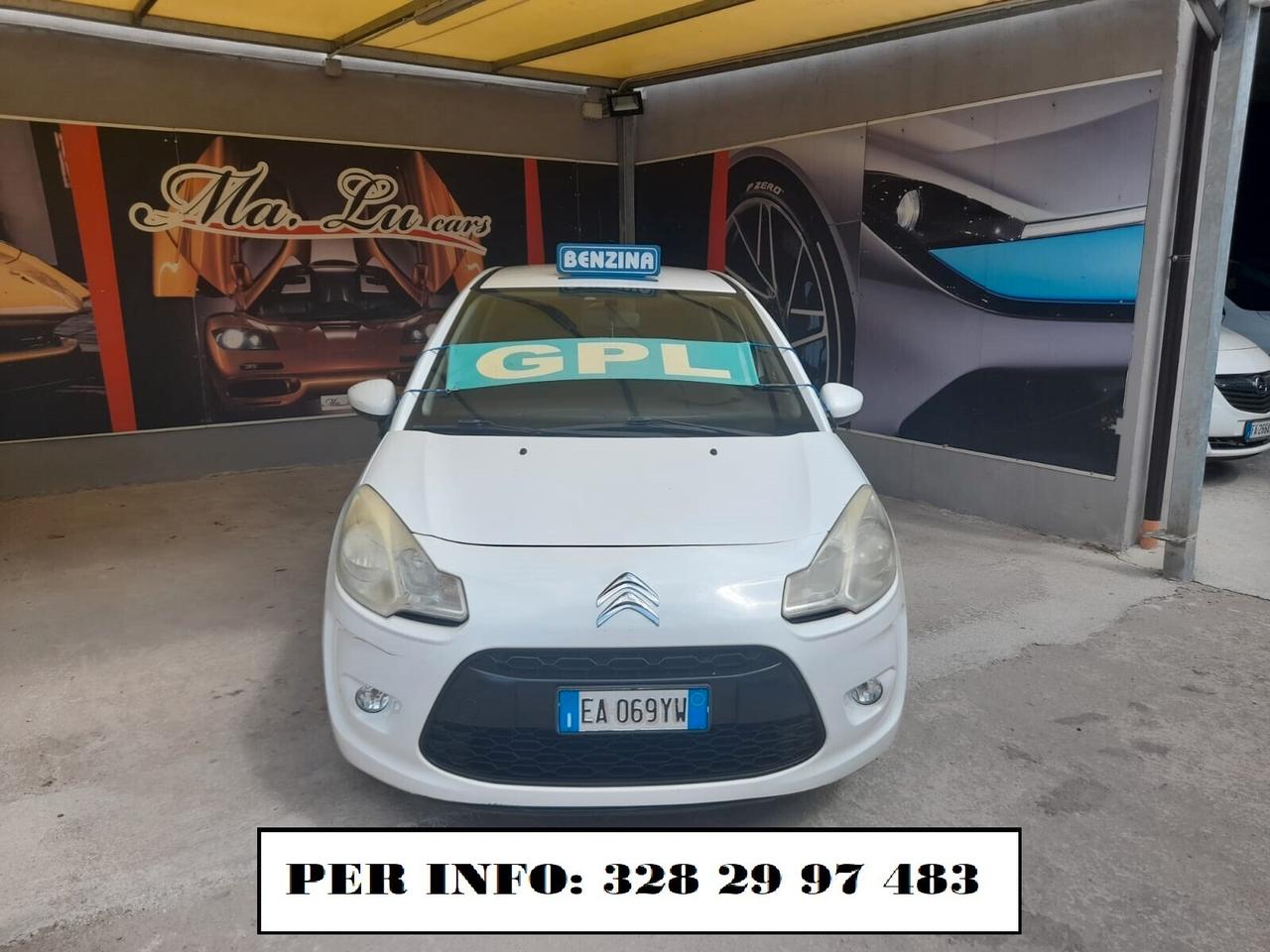 Citroen C3 1.4cc gpl 12 mesi garanzia-2010