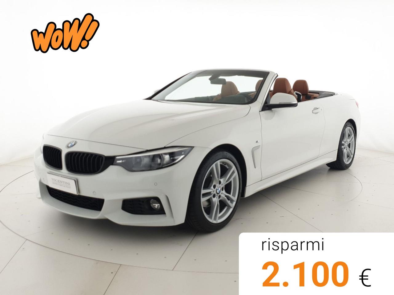 BMW Serie 4 420i cabrio msport auto