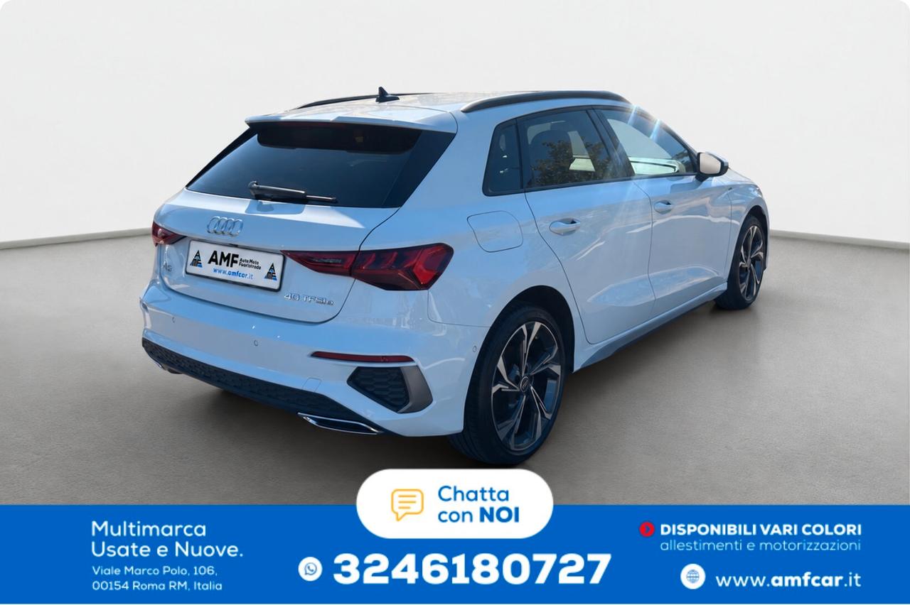 Audi A3 SPB 40 TFSI e S tronic line edition