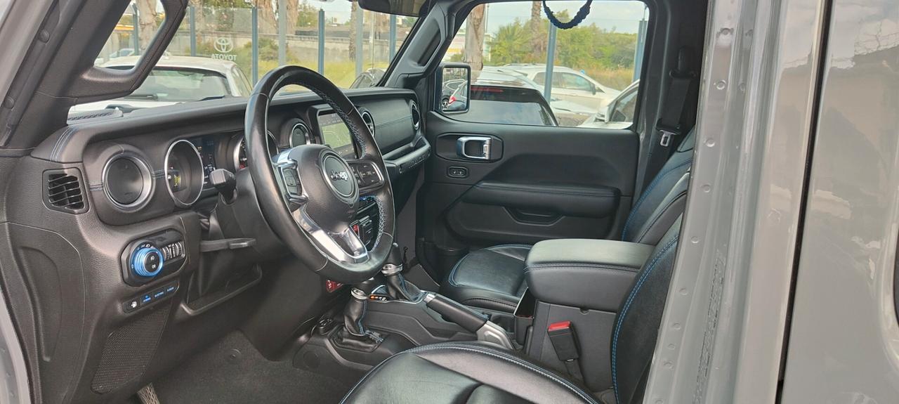 Jeep Wrangler Unlimited 2.0 PHEV ATX 4xe Rubicon preparata