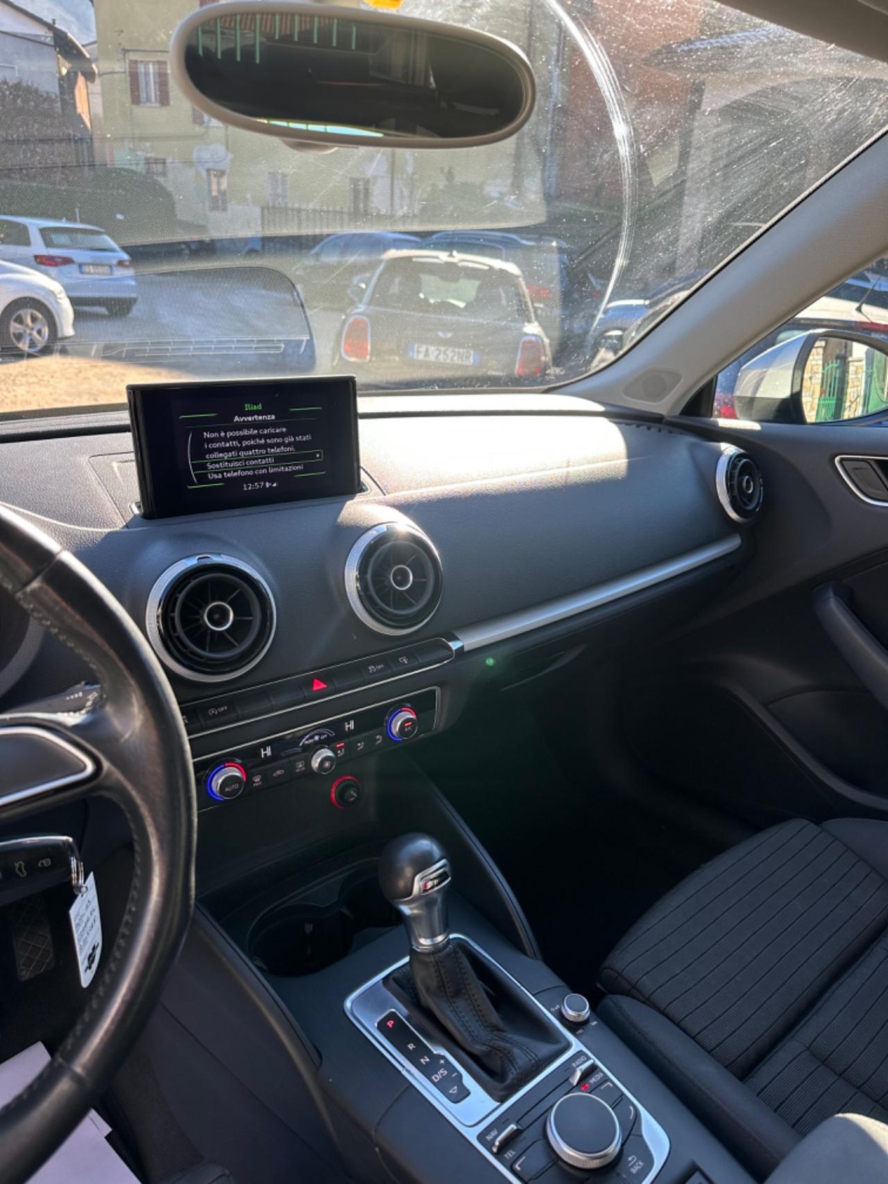 Audi A3 SPB 1.6 TDI STRONIC AUTOMATICO KMCERT GARANZ