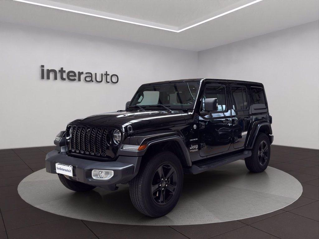 JEEP Wrangler Unlimited 2.0 turbo Sahara auto del 2021
