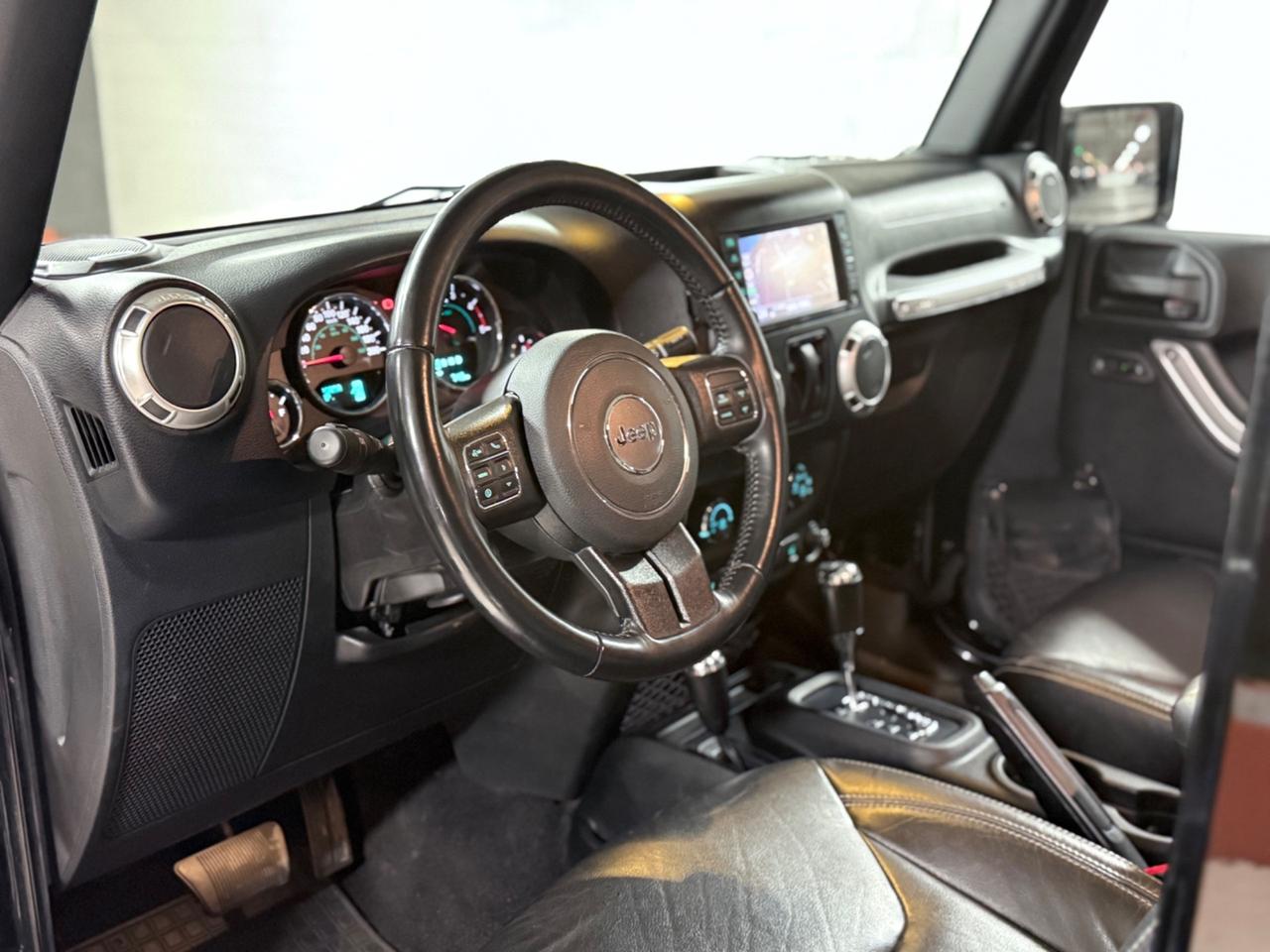 Jeep Wrangler 2.8 CRD 200cv Sahara - GANCIO TRAINO