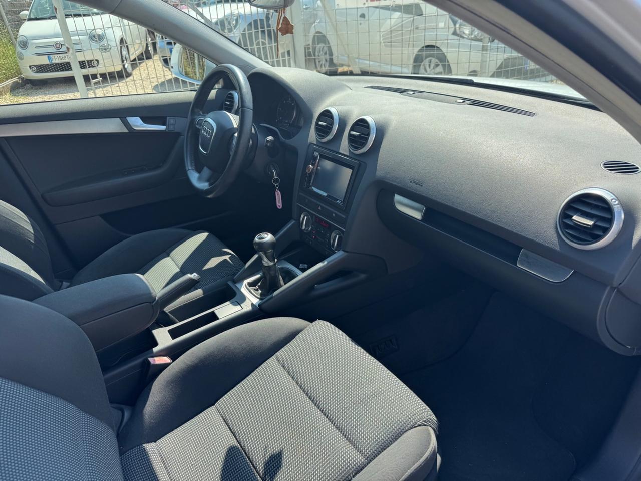 Audi A3 1.6 TDI 90 CV CR F.AP. Attraction NEOPATENTATI