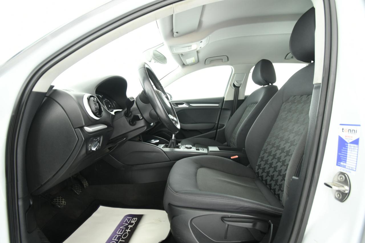 AUDI A3 Sportback 1.6 tdi Business 110cv E6 X COMMERCIANTI+BLUETOOTH