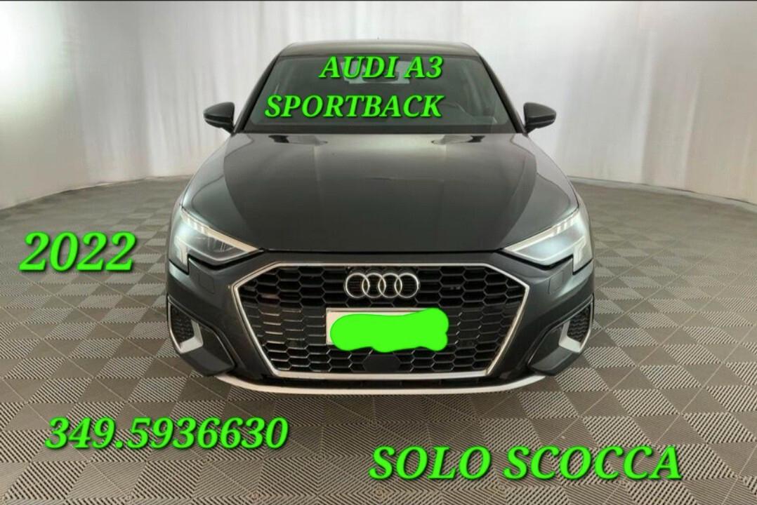 Audi A3 sportback 35 TDI INCIDENTATA SINISTRATA MONDIALCARS 022
