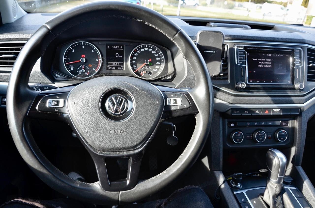 Volkswagen AMAROK 3.0 V6 tdi Highline 4motion 224cv auto, PELLE, NAVI, RETRO, 19", PREZZO IVA, PERMUTE