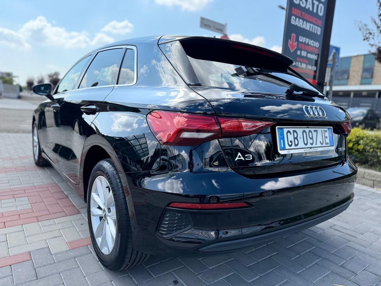 Audi A3 SPB 30TDI 116CV*RADAR*UNICO PROPRIETARIO