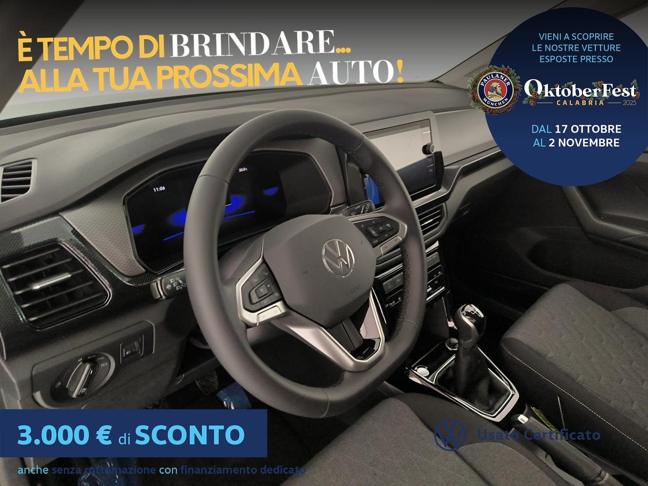 Volkswagen T-Cross 1.0 tsi edition plus 95cv
