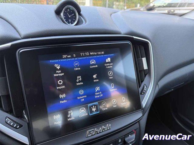 MASERATI Ghibli 3.0 V6 250 cv NO SUPERBOLLO PREZZO REALE IVA ESP.