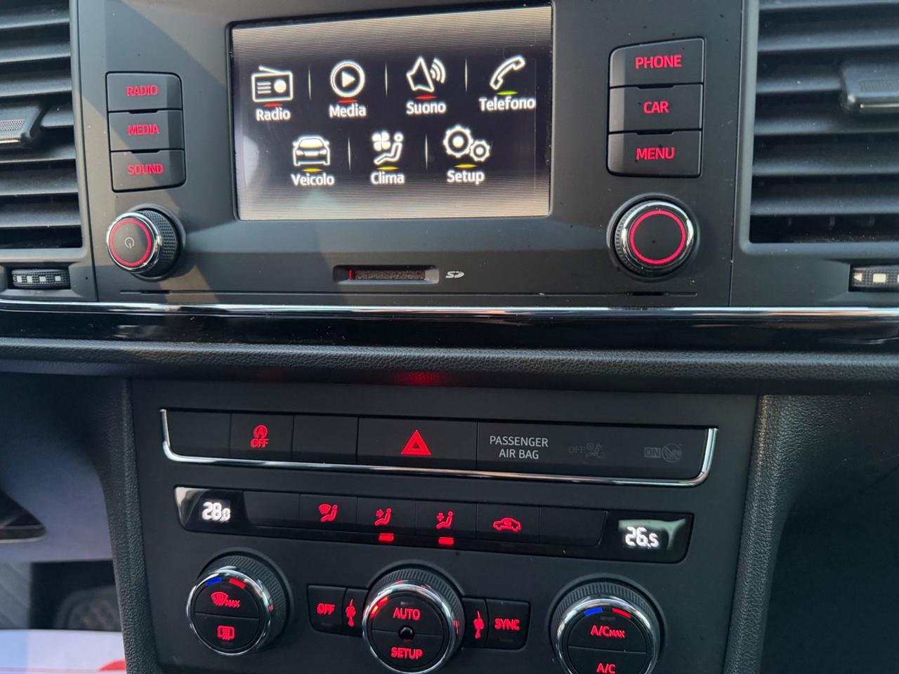 SEAT LEON 1.6 TDI 110 CV DSG FULL LED MY17 68000KM