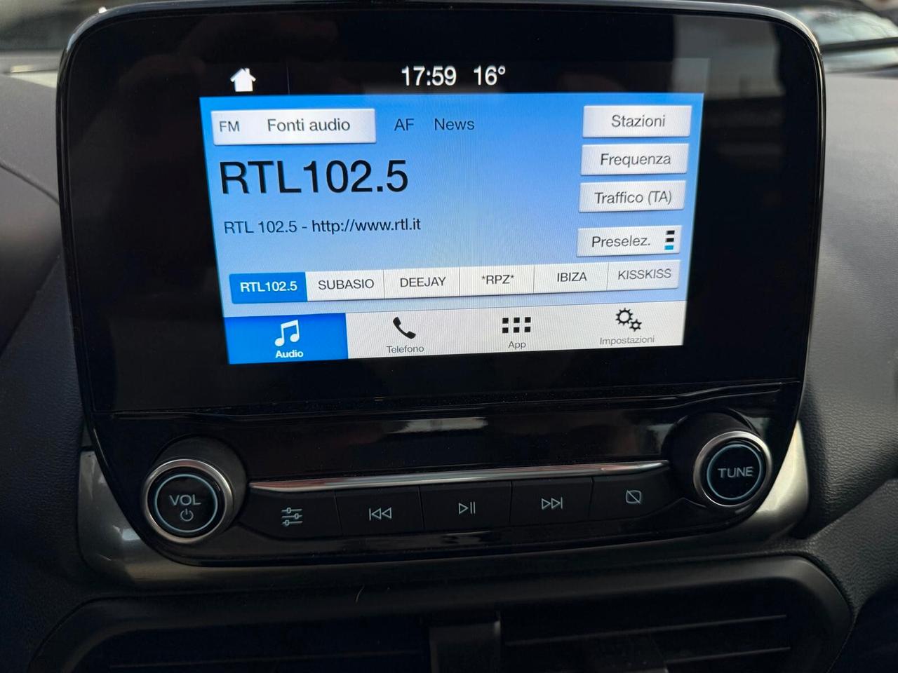 FORD EcoSport 1.5 TDCi 100 CV Start&Stop ST-Line Black Edition 93000KM