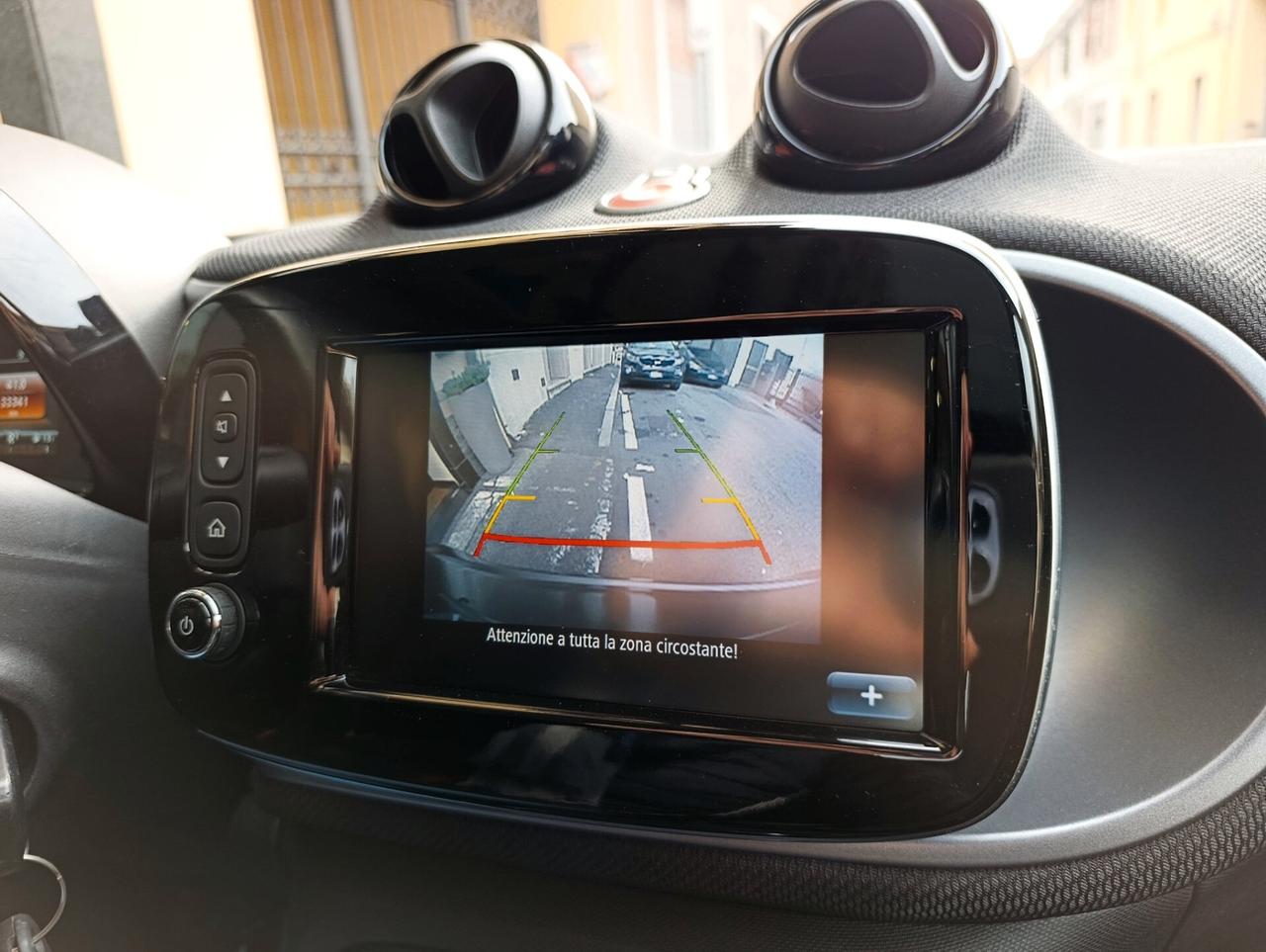 Smart ForTwo 90 0.9 Turbo twinamic Passion Grey Opaco e Rossa