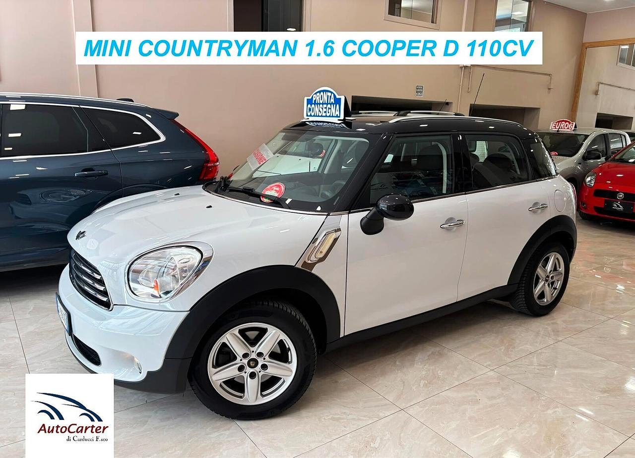 Mini Cooper D Countryman 1.6 diesel 110CV