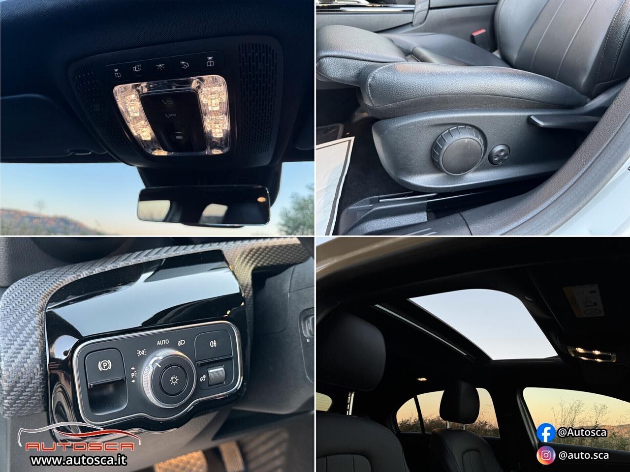 Mercedes Classe A 180 d Automatic TETTO-ACC-PELLE