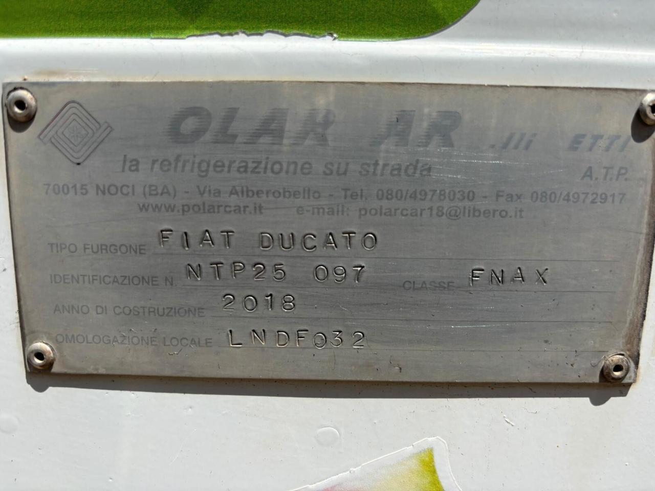 FIAT DUCATO 2.8 JTD ISOTERMICO REFRIGERATO THERMOKING – ATP RINNOVABILE