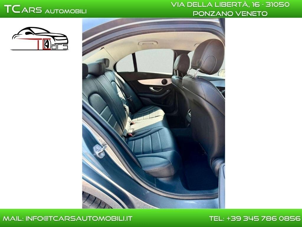 MERCEDES C220 4MATIC AUTO-PELLE-KM CERTIFICATI
