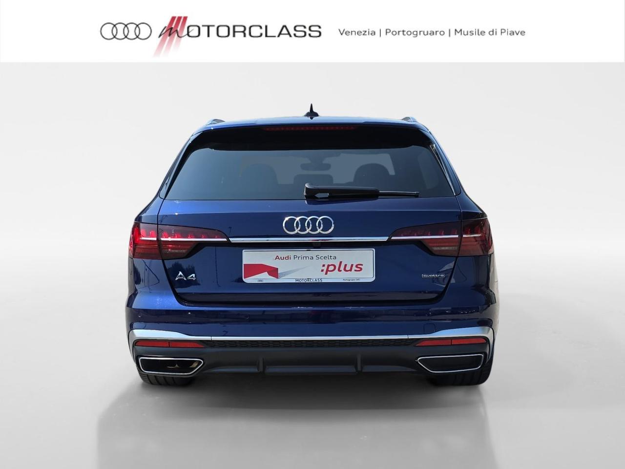 Audi A4 avant 40 2.0 tdi mhev 204cv s line edition quattro s tronic