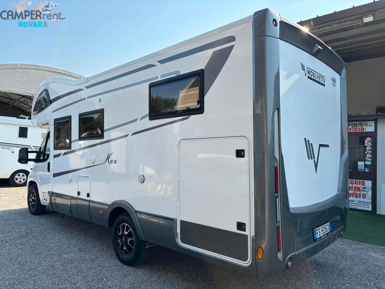 MOBILVETTA KEA M76 - mansardato con letti gemelli in coda ed ampio garage foro 94 x 117