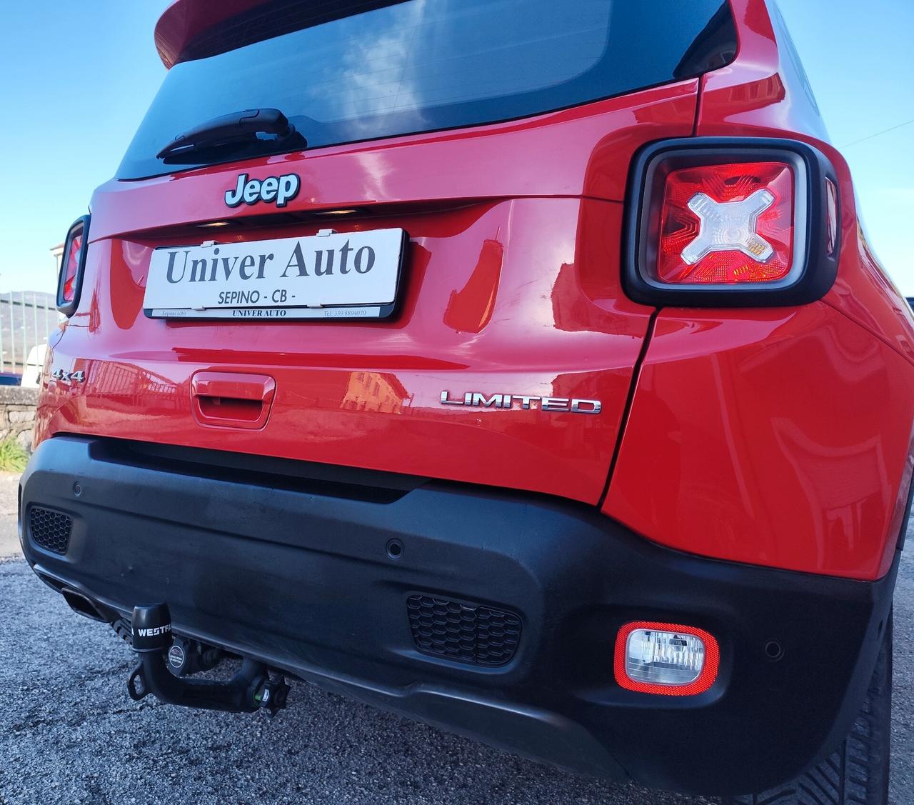 Jeep Renegade 2.0 Mjt 140CV 4x4 Limited/Manuale/Gancio Traino/Unicoproprietario