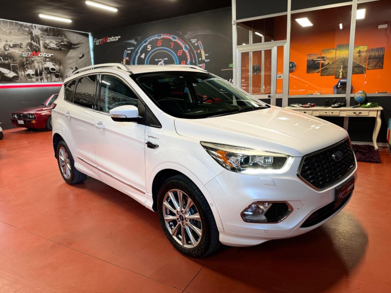 FORD KUGA VIGNALE 2.0 Tdci 150cv AWD BIANCO PERLATO FULL