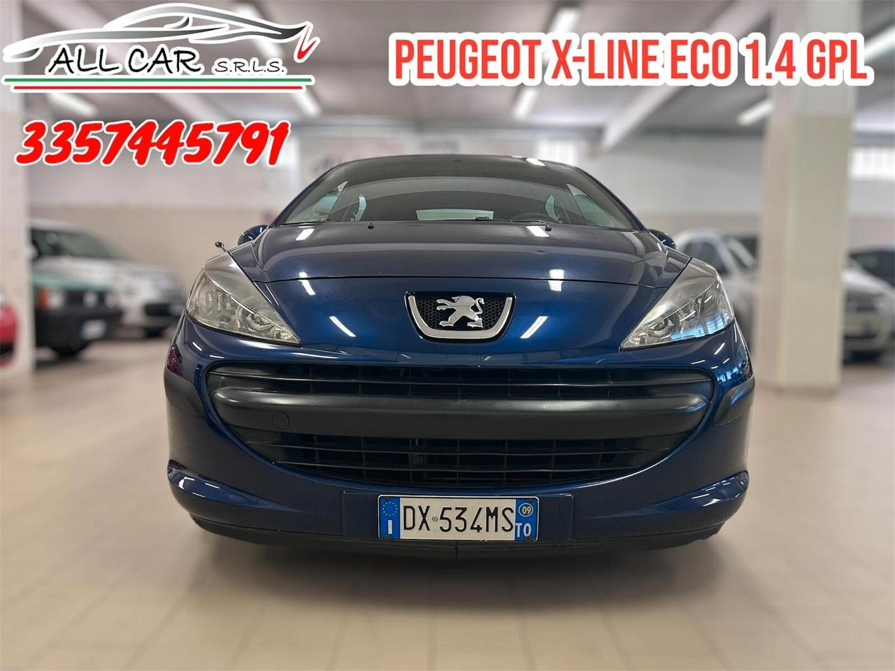 Peugeot 207 1.4 8V 75CV 5p. X Line ECO GPL