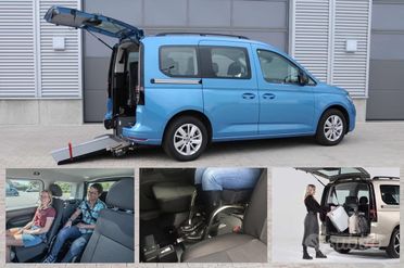 Volkswagen Caddy Pianale Ribassato - auto per disabili