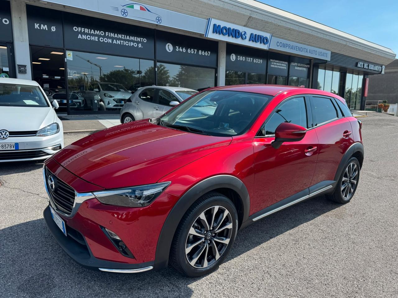 Mazda CX-3 2.0L Skyactiv-G Exceed Activsense Technology e Leather Pack White 2wd 121cv my18