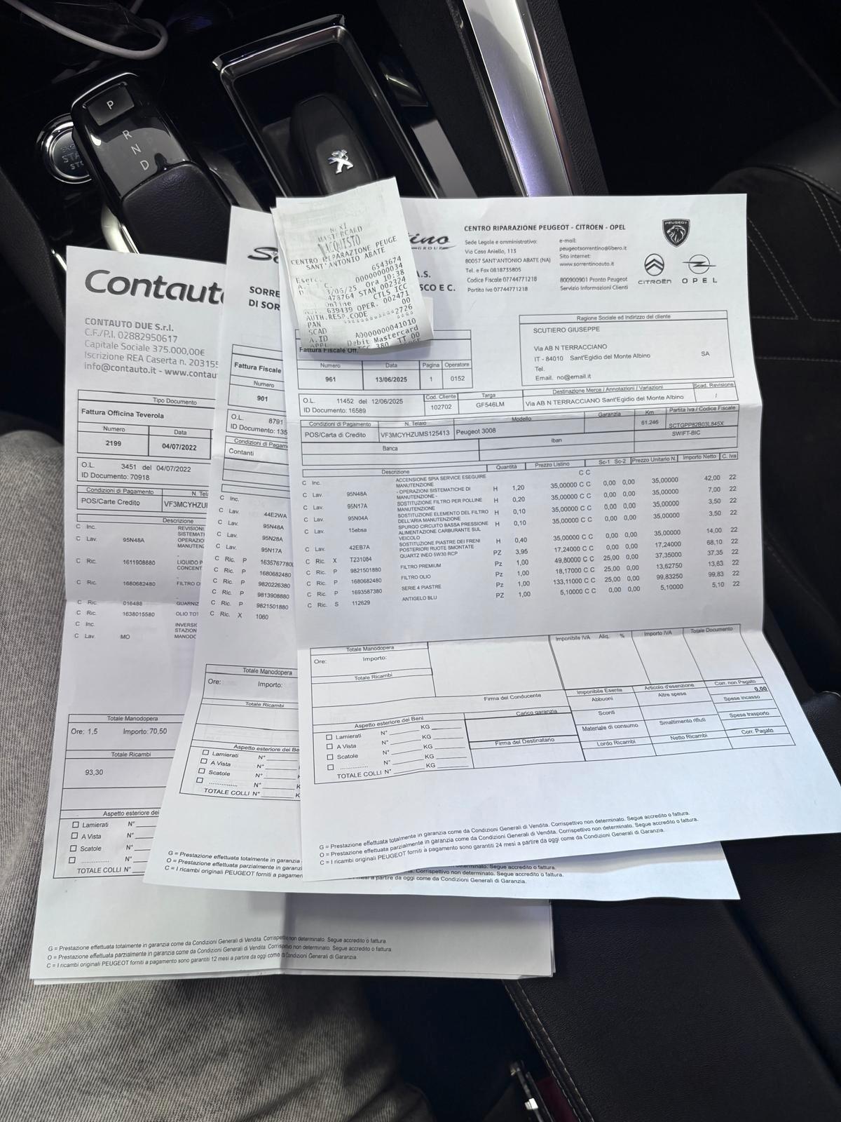 PEUGEOT 3008 GT-LINE 1.5 TAGLIANDI UFFICIALI LED-NAVI