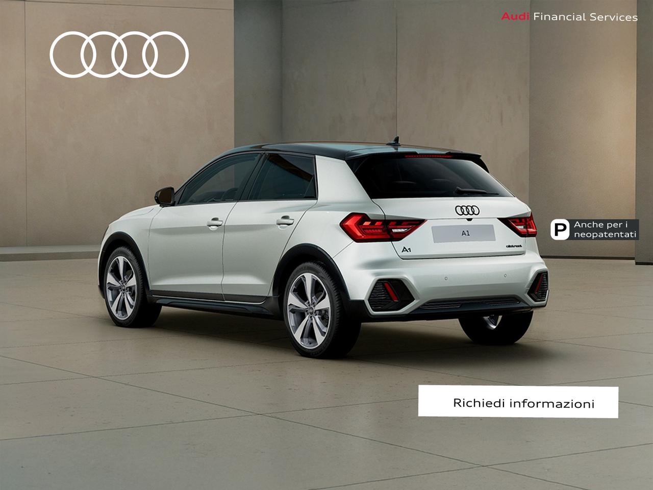 Audi A1 allstreet 30 1.0 tfsi identity contrast 116cv