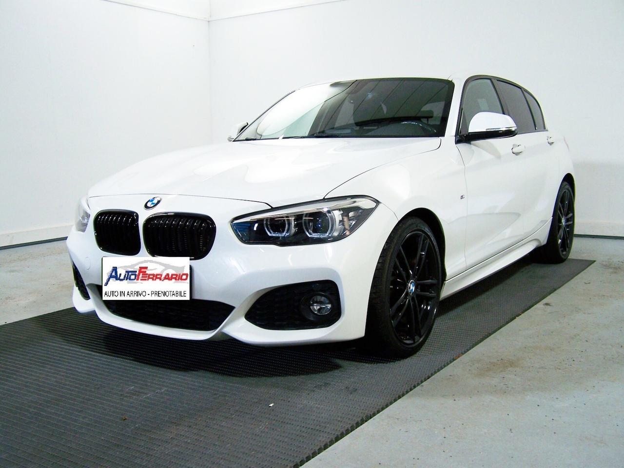 Bmw 118 M SPORT PACK SHADOW 18" SENS PARK DOPPI SEDILI RISCALDATI CRUISE CONTROL NAVY IN ARRIVO OPZIONABILE