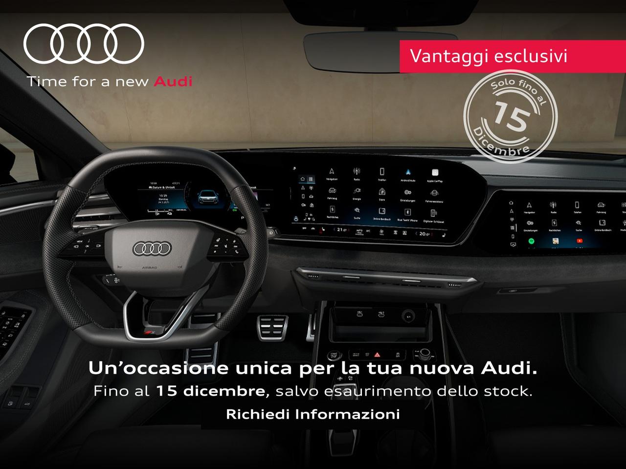 Audi A5 avant 2.0 e-hybrid s line edition quattro 299cv s-tronic