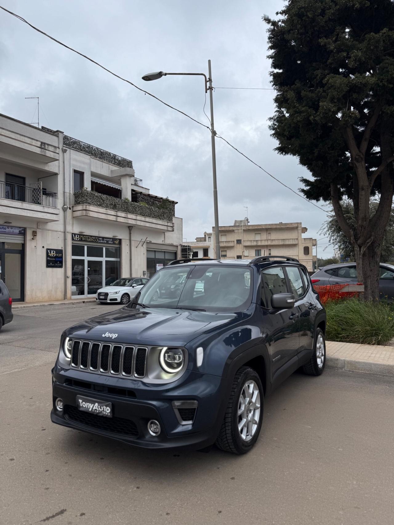 Jeep Renegade 1.6 mjt Limited 130cv FULL LED,NAVI,APP CONNECT,AZIENDALE JEEP ITALIA CON GARANZIA 1 ANNO
