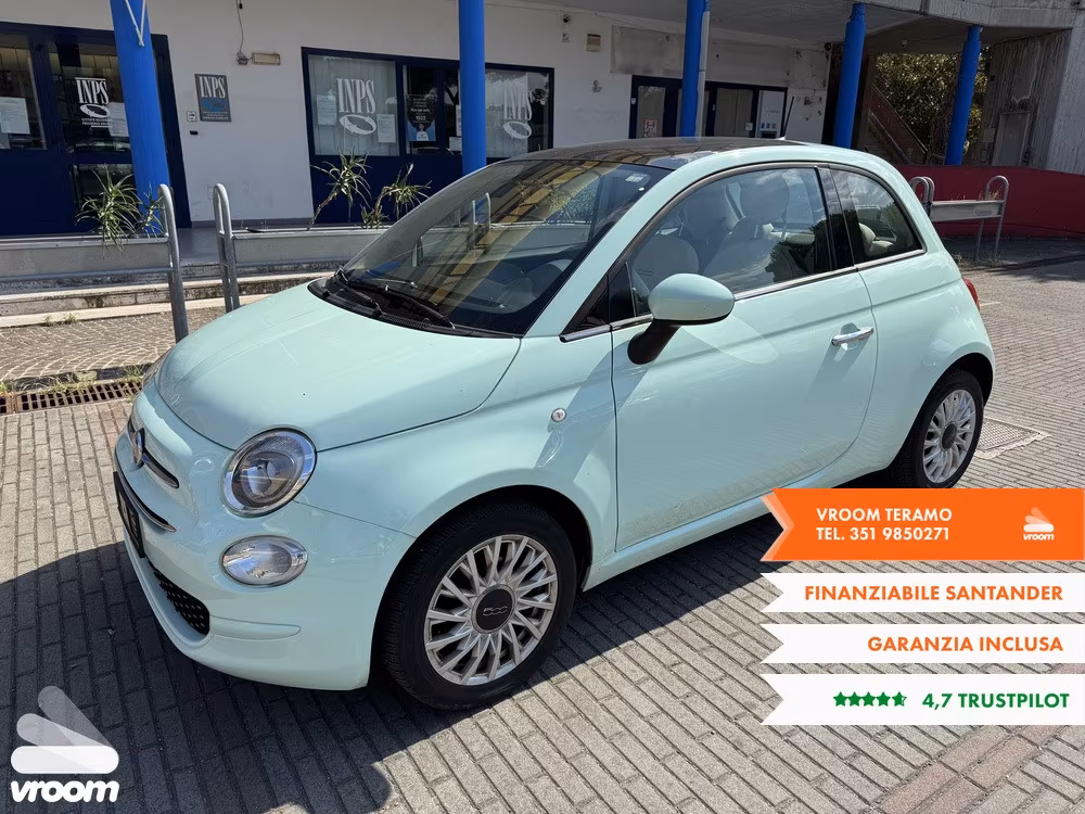 FIAT 500 1.2 EasyPower Lounge GPL 69 cv GARANZIA