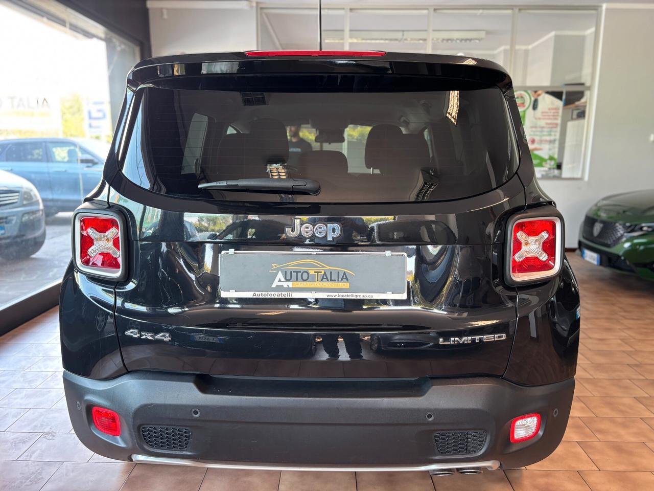 Jeep Renegade 2.0 mjt Limited 4wd 140cv auto*TAGLIANDI CERTIFICATI