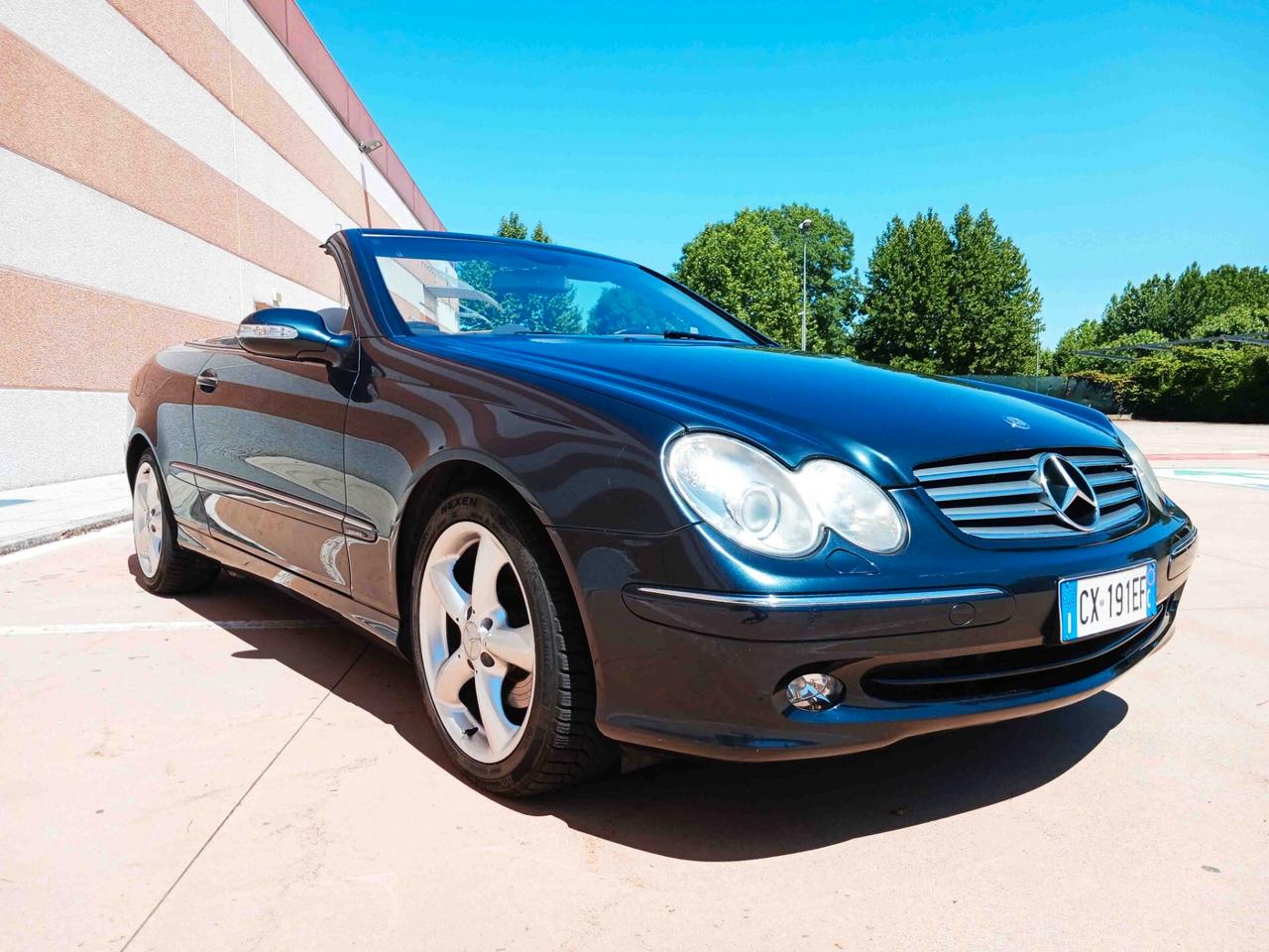 Mercedes CLK 200 CABRIO - PERFETTA IN TUTTO